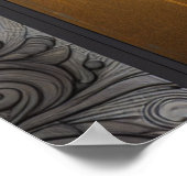  vrouw in goud etherisch poster (Hoek)