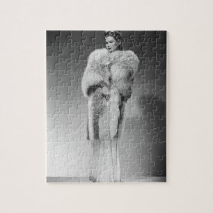 Vrouw in Gown 2 Legpuzzel