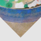 Vrouw in het raam, Redon Tissuepapier (Detail)