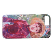 Vrouw in het rood, Berthe Morisot Case-Mate iPhone Case (Achterkant (Horizontaal))