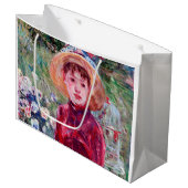 Vrouw in het rood, Berthe Morisot Groot Cadeauzakje (Voorkant Gekanteld)