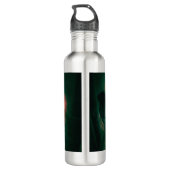 Vrouw in licht en rook waterfles  (Achterkant)