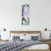 Vrouw in Park 2006 Canvas Afdruk (Insitu (Slaapkamer))