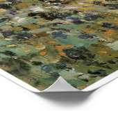 Vrouw in Poster met tuinkunst (Hoek)