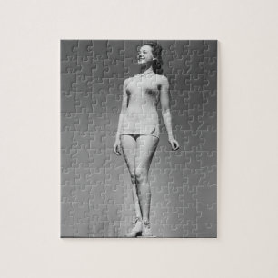 Vrouw in Swimsuit Legpuzzel