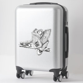 Vrouw Jackson's Chameleon Sticker