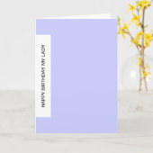 Vrouw Kaart (Gele Bloem)