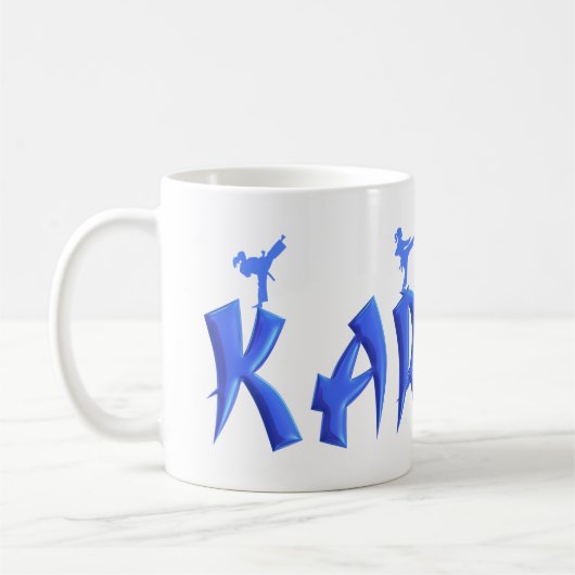 VROUW KARATE KOFFIEMOK (Links)