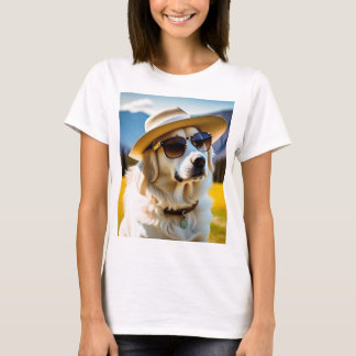 Vrouw Kleding, schattig hond T-shirt
