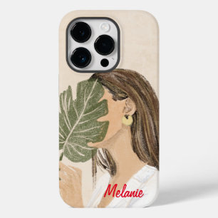 Vrouw Kunst Case-Mate iPhone 14 Pro Hoesje