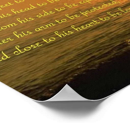 VROUW KWAM UIT HET RIB VAN MAN POSTER (Hoek)