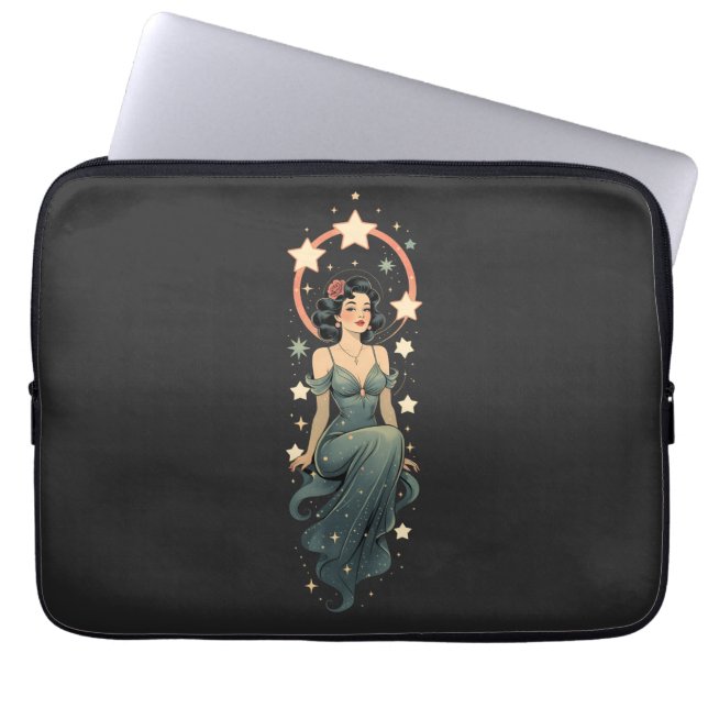  VROUW LAPTOP SLEEVE (Voorkant)