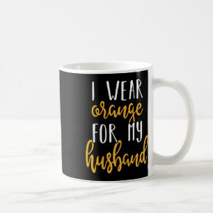 Vrouw Leukemie Bewustzijn Design Gift voor Husbynd Koffiemok