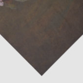 Vrouw lezen tissuepapier (Detail)