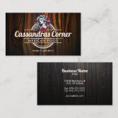  vrouw logo visitekaartjes (Voorkant / Achterkant)