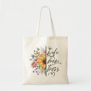 Vrouw, Mam, Baas Moederdag Tote Bag