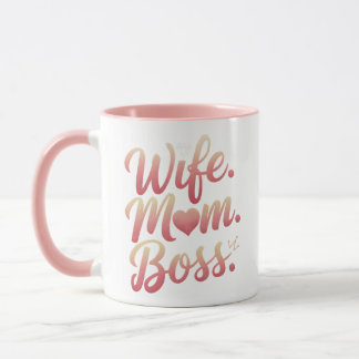 Vrouw Mam Boss - Moederdag cadeau-ideeën Mok