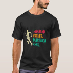 Vrouw MAN VADER MARATHON HERO Grappige Marathon T-shirt