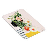 Vrouw met bloemen magneet (Rechterzijde)