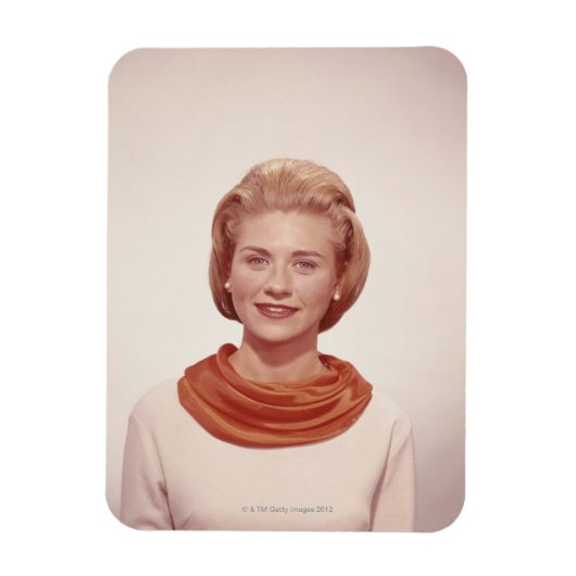 Vrouw met carf magneet (Verticaal)