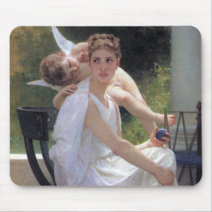Vrouw met Cupid, Bouguereau Muismat