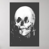 Vrouw met de volle kracht in de spiegel poster (Voorkant)