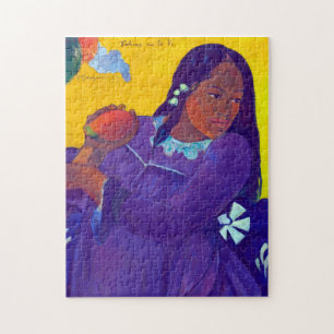 Vrouw met een Mango, Gauguin Legpuzzel