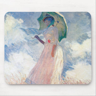 Vrouw met een Parasol, Claude Monet, 1886 Muismat