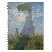 Vrouw met een parasol | Frans landschap Notitieboek (Voorkant)