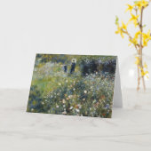 Vrouw met een parasol in een tuin door Auguste Ren Kaart (Gele Bloem)