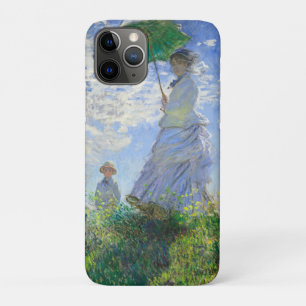 Vrouw met een parasol, Madame Monet en haar zoon iPhone 11 Pro Hoesje