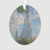 Vrouw met een parasol van Claude Monet Ornament (voorkant)
