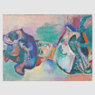 Vrouw Met een Pet van Henri Matisse Tissuepapier