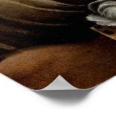 Vrouw met een sluier La Donna Velata Raphael Santi Poster (Hoek)