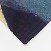 Vrouw met groot Pet, Modigliani Fleece Deken (Hoek)