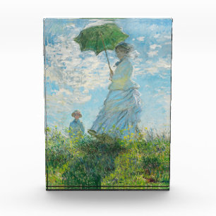 Vrouw met Parasol Claude Monet Fotoblokken