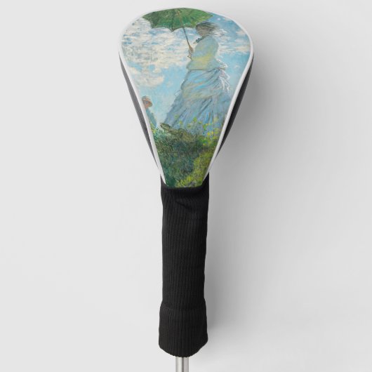 Vrouw met Parasol Claude Monet Golfheadcover (Voorkant)
