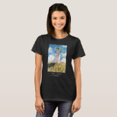 Vrouw met Parasol Claude Monet T-shirt (Voorkant volledig)