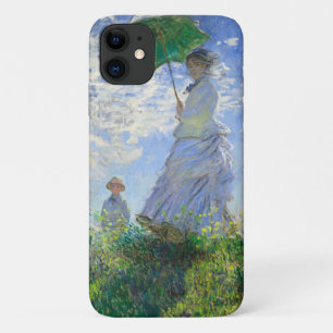 Vrouw met Parasol, Madame Monet en haar zoon iPhone 11 Hoesje