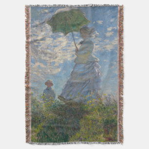 Vrouw met Parasol - Madame Monet en haar zoon Deken