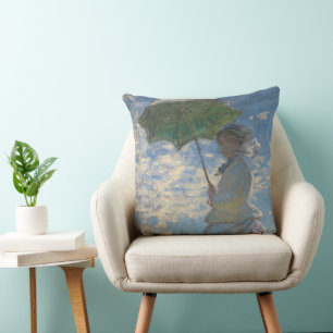 Vrouw met Parasol - Madame Monet en haar zoon Kussen