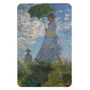 Vrouw met Parasol - Madame Monet en haar zoon Magneet