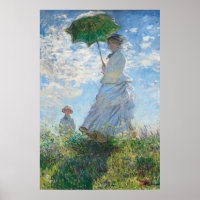 Vrouw met Parasol, Madame Monet en haar zoon