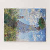 Vrouw met Parasol | Monet | Legpuzzel (Horizontaal)