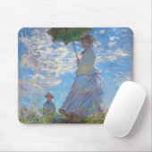 Vrouw met Parasol, Monet Muismat (Met muis)