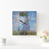 Vrouw met Parasol, Monet Vierkante Klok (Huis)