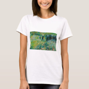 Vrouw met Parasol, tuin, renoir T-shirt