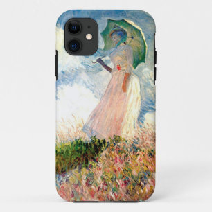 "Vrouw met Parasolpromenade Monet" iPhone 11 Hoesje