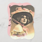  vrouw met Pet Sjabloon Kaart (Voorkant / Achterkant)