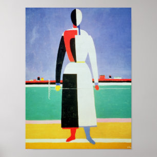 Vrouw met Rake, c.1928-32 Poster